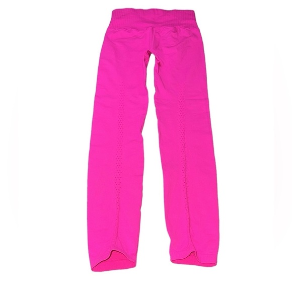 {NWOT Free People Movement High-Rise 7/8 Length Good Karma Legging Hot Pink XS/S - Picture 7 of 13